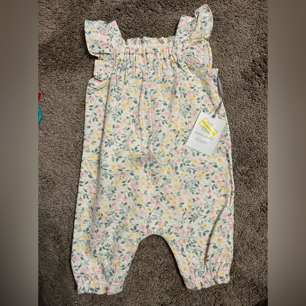 Floral Baby Jumpsuits